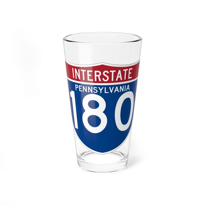 I-180 PA (Pennsylvania) (Road Sign) Pint Glss 16oz 16oz - Go Mug Yourself