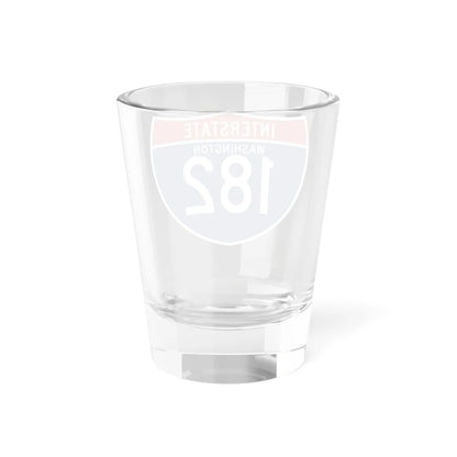 I-182 WA (Washington) (Road Sign) Shot Glass 1.5oz - Go Mug Yourself