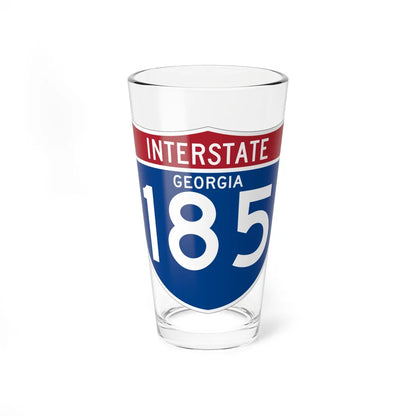 I-185 GA (Georgia) (Road Sign) Pint Glss 16oz 16oz - Go Mug Yourself