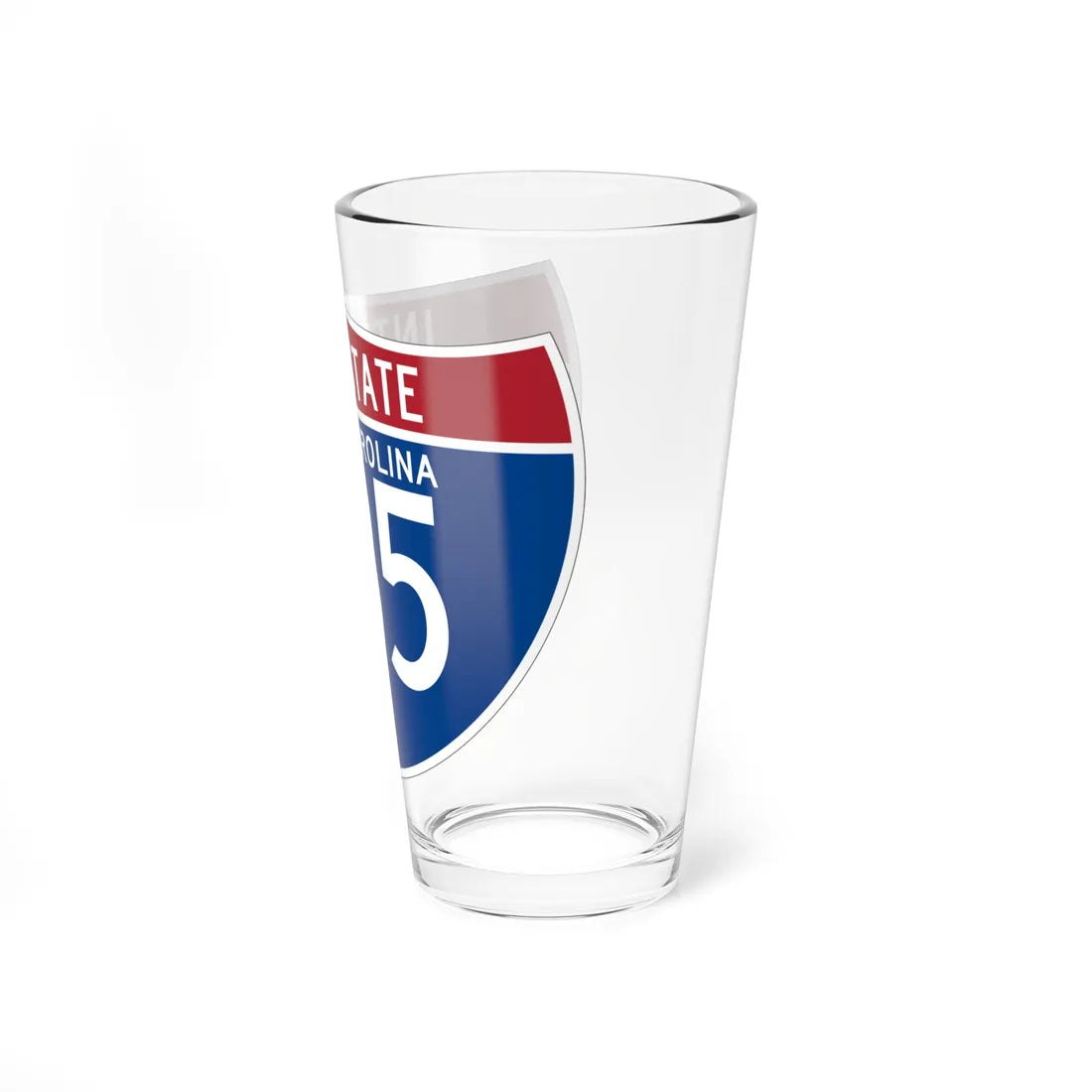 I-185 SC (South Carolina) (Road Sign) Pint Glss 16oz - Go Mug Yourself