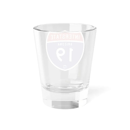 I-19 AZ 1957 (Arizona) (Road Sign) Shot Glass 1.5oz - Go Mug Yourself