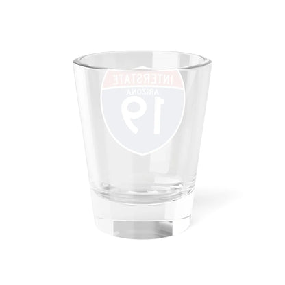 I-19 AZ (Arizona) (Road Sign) Shot Glass 1.5oz - Go Mug Yourself