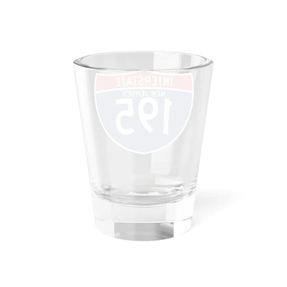I-195 NJ (New Jersey) (Road Sign) Shot Glass 1.5oz - Go Mug Yourself
