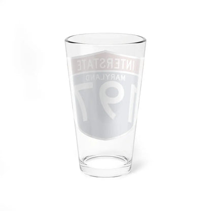 I-197 MD (Maryland) (Road Sign) Pint Glass 16oz - Go Mug Yourself