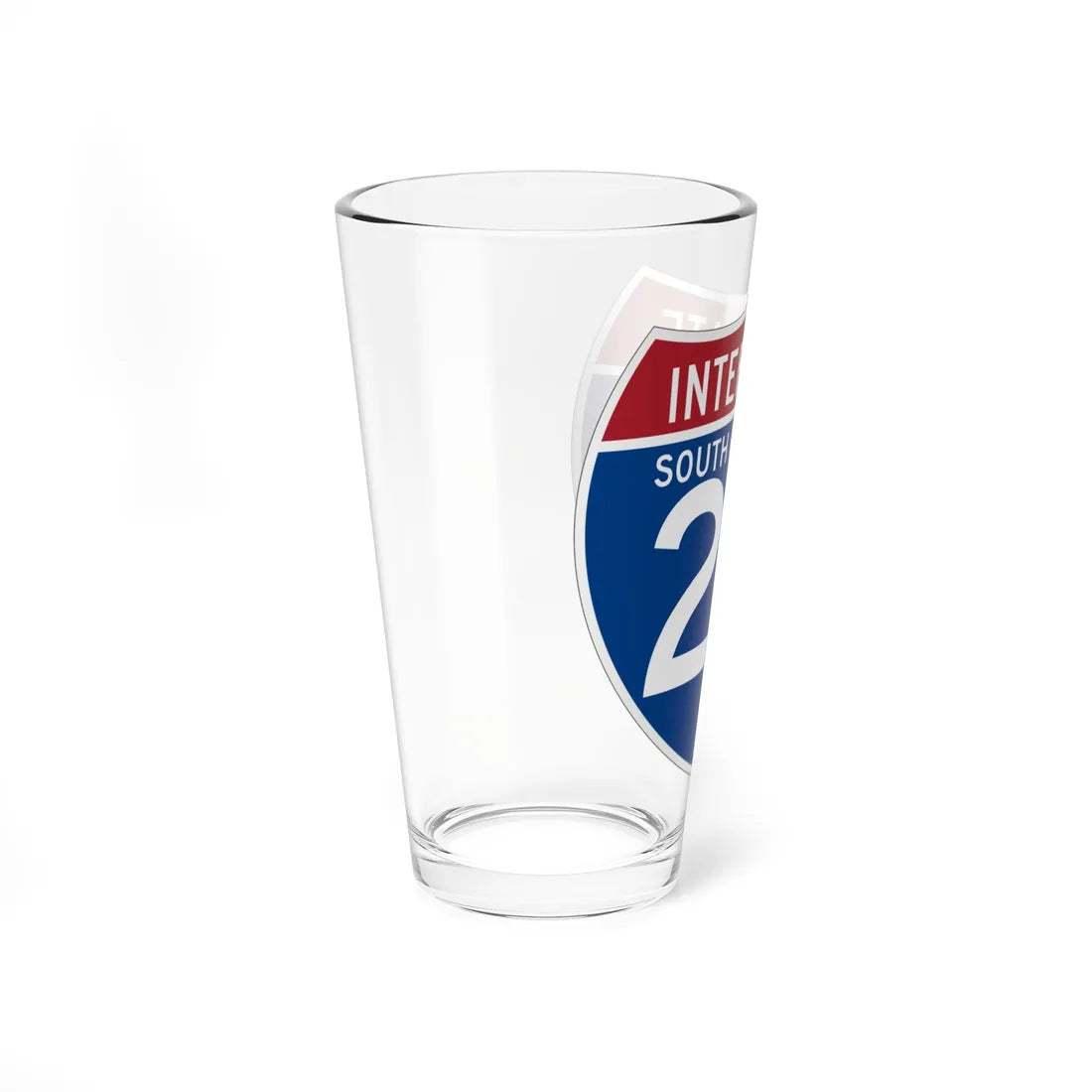 I-20 SC (South Carolina) (Road Sign) Pint Glss 16oz - Go Mug Yourself