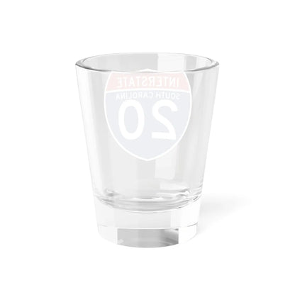 I-20 SC (South Carolina) (Road Sign) Shot Glass 1.5oz - Go Mug Yourself