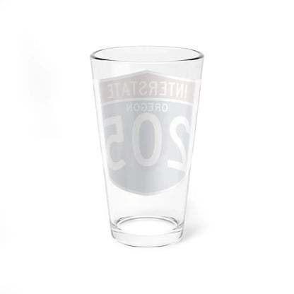 I-205 OR (Oregon) (Road Sign) Pint Glass 16oz - Go Mug Yourself