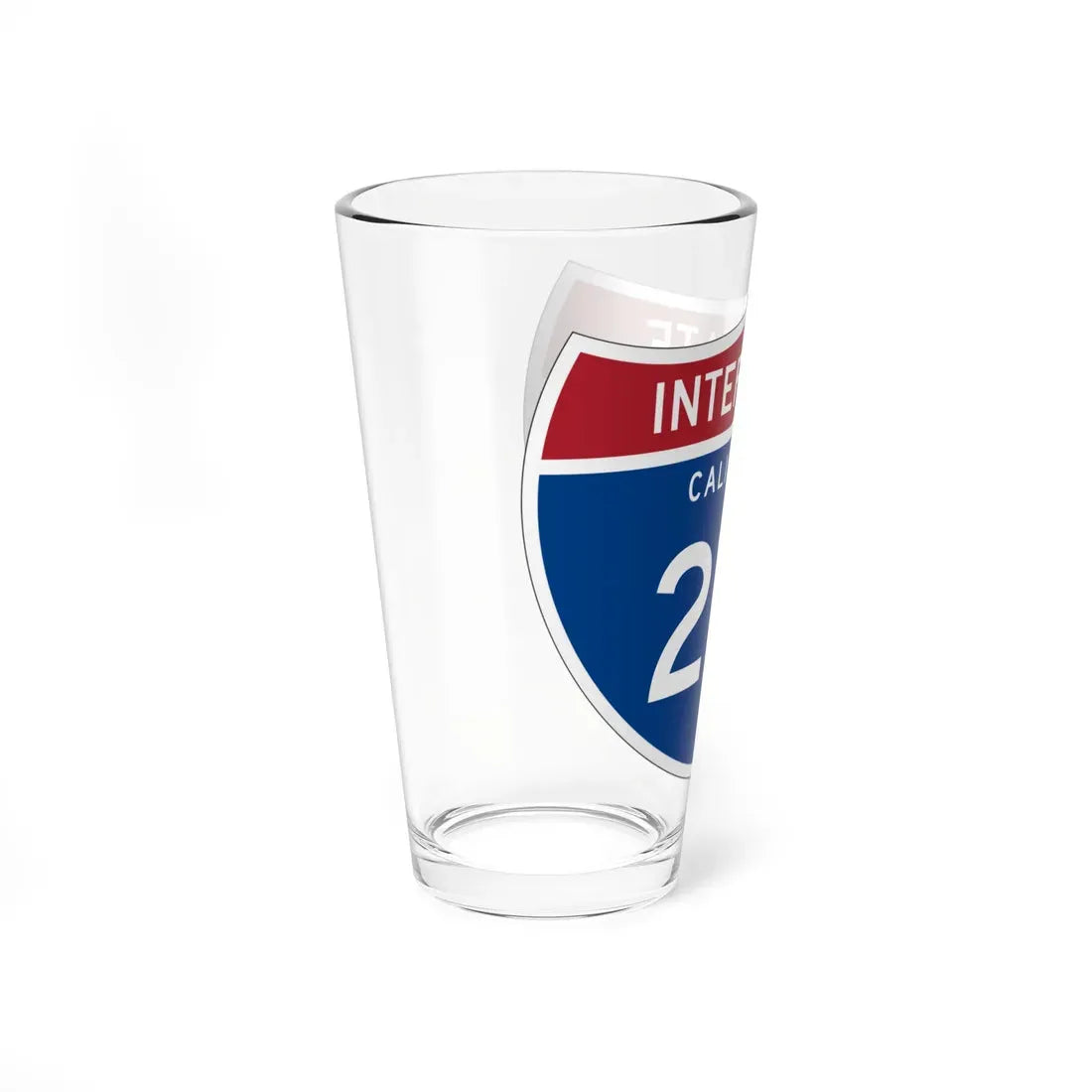 I-210 CA (California) (Road Sign) Pint Glass 16oz - Go Mug Yourself