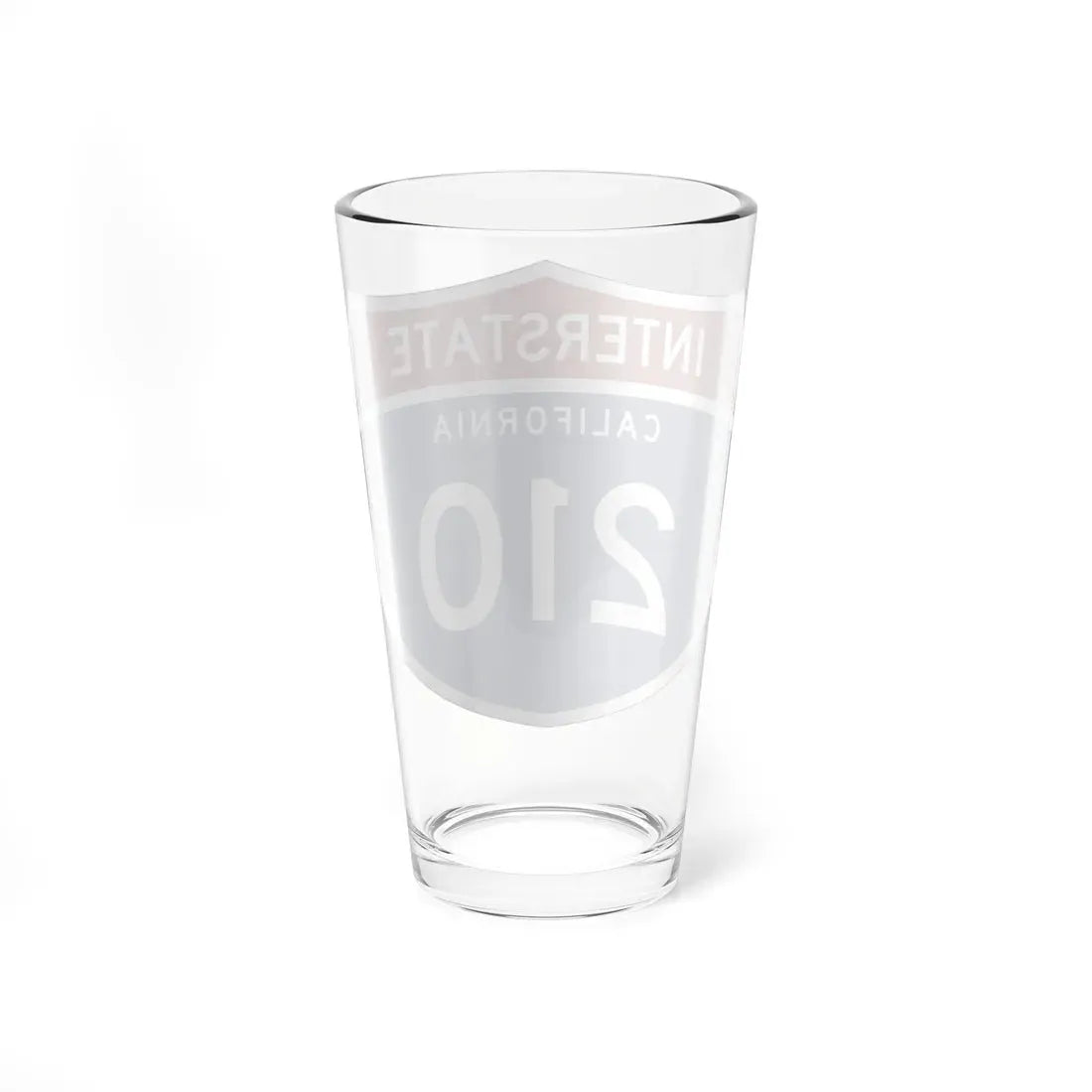 I-210 CA (California) (Road Sign) Pint Glass 16oz - Go Mug Yourself