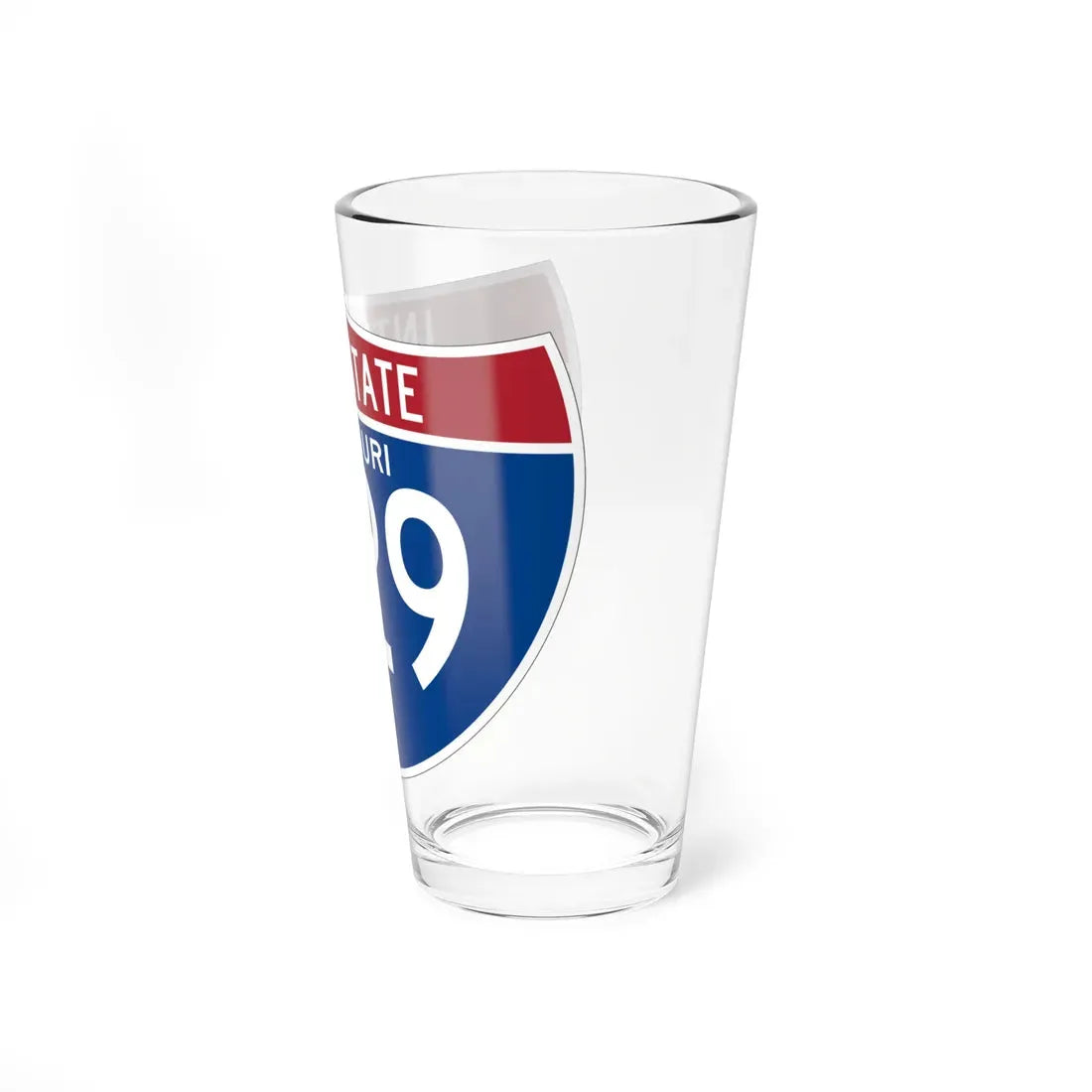 I-229 MO (Missouri) (Road Sign) Pint Glass 16oz - Go Mug Yourself