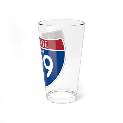 I-229 MO (Missouri) (Road Sign) Pint Glass 16oz - Go Mug Yourself