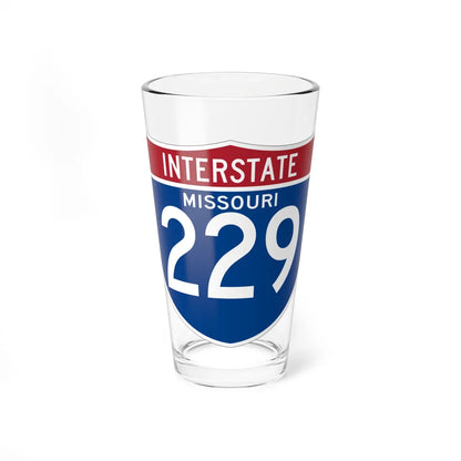 I-229 MO (Missouri) (Road Sign) Pint Glss 16oz 16oz - Go Mug Yourself