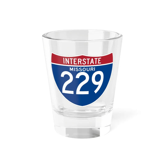 I-229 MO (Missouri) (Road Sign) Shot Glass 1.5oz 1.5oz - Go Mug Yourself