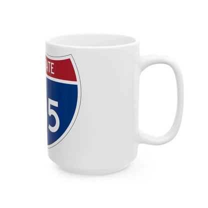 I-235 IA 1961 (Iowa) (Road Sign) White Coffee Mug - Go Mug Yourself