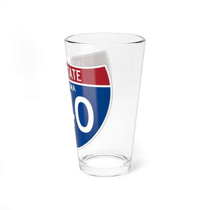 I-240 OK (Oklahoma) (Road Sign) Pint Glass 16oz - Go Mug Yourself