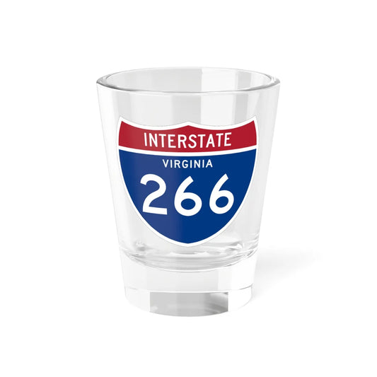 I-266 VA 1961 (Virginia) (Road Sign) Shot Glass 1.5oz 1.5oz - Go Mug Yourself