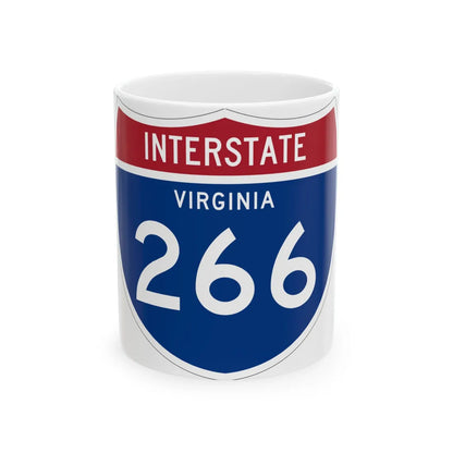 I-266 VA 1961 (Virginia) (Road Sign) White Coffee Mug 11oz - Go Mug Yourself