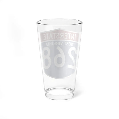 I-268 WV (Virginia) (Road Sign) Pint Glss 16oz - Go Mug Yourself