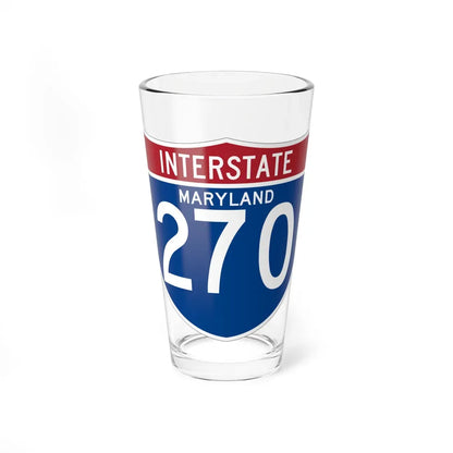 I-270 MD (Maryland) (Road Sign) Pint Glass 16oz 16oz - Go Mug Yourself