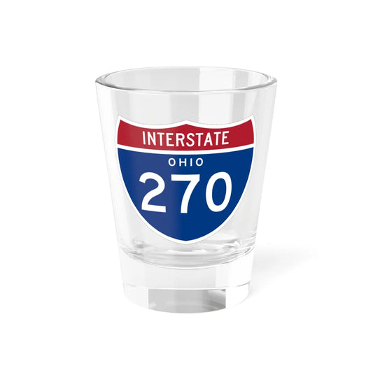 I-270 OH 1961 (Ohio) (Road Sign) Shot Glass 1.5oz 1.5oz - Go Mug Yourself