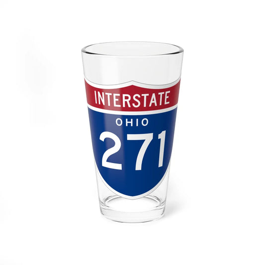 I-271 OH 1961 (Ohio) (Road Sign) Pint Glss 16oz 16oz - Go Mug Yourself