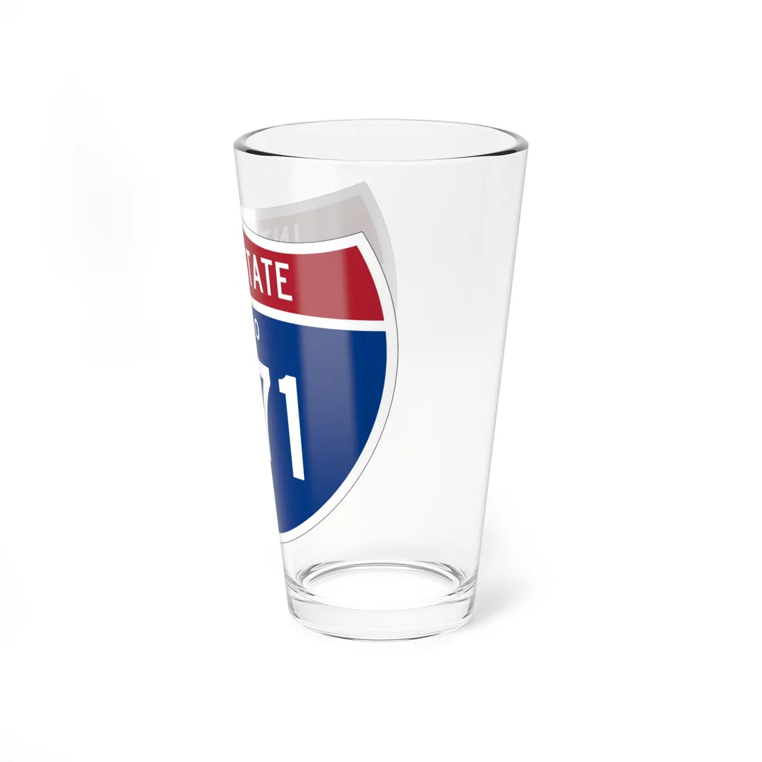 I-271 OH 1961 (Ohio) (Road Sign) Pint Glss 16oz - Go Mug Yourself