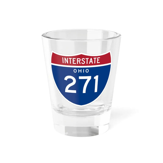 I-271 OH 1961 (Ohio) (Road Sign) Shot Glass 1.5oz 1.5oz - Go Mug Yourself