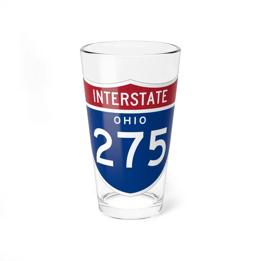 I-275 OH 1961 (Ohio) (Road Sign) Pint Glass 16oz 16oz - Go Mug Yourself