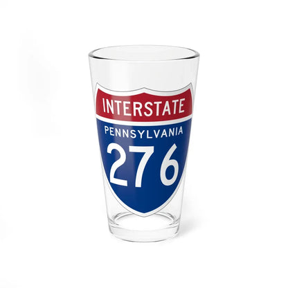 I-276 PA 1957 (Pennsylvania) (Road Sign) Pint Glass 16oz 16oz - Go Mug Yourself