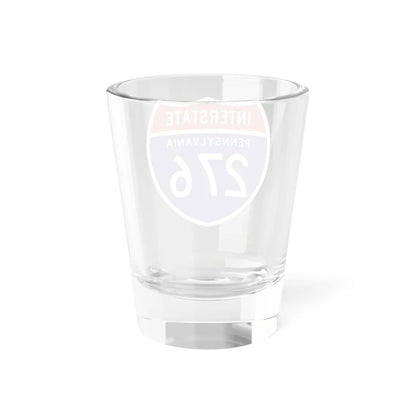 I-276 PA 1957 (Pennsylvania) (Road Sign) Shot Glass 1.5oz - Go Mug Yourself
