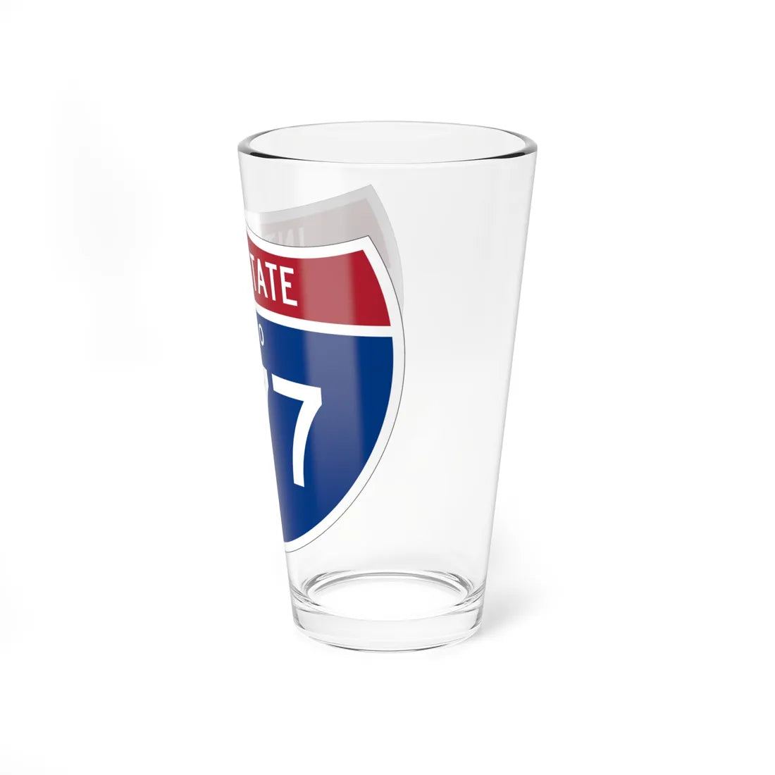I-277 OH 1961 (Ohio) (Road Sign) Pint Glss 16oz - Go Mug Yourself