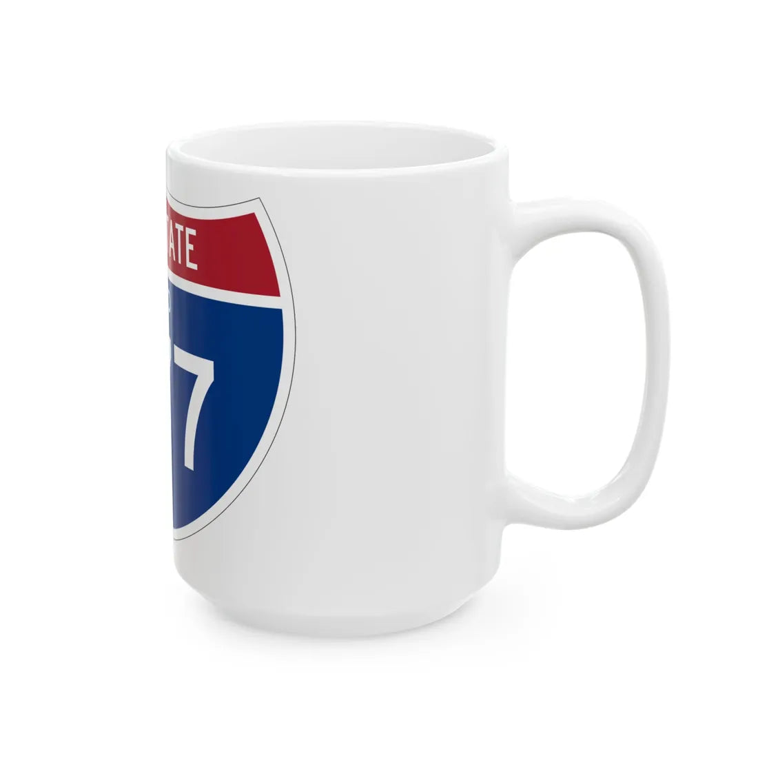 I-277 OH 1961 (Ohio) (Road Sign) White Coffee Mug - Go Mug Yourself
