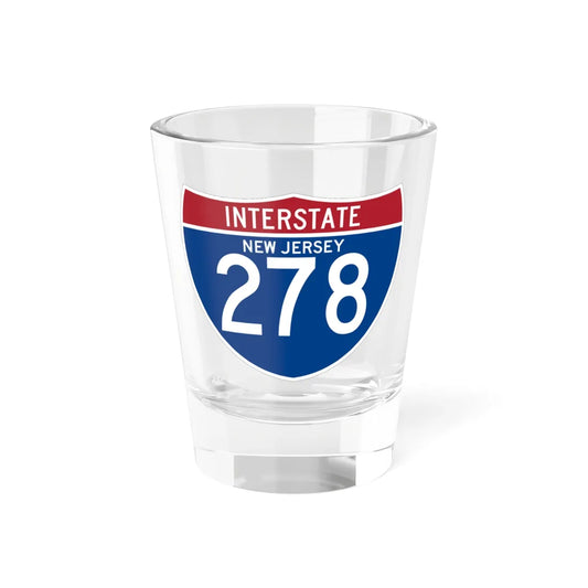 I-278 NJ (New Jersey) (Road Sign) Shot Glass 1.5oz 1.5oz - Go Mug Yourself