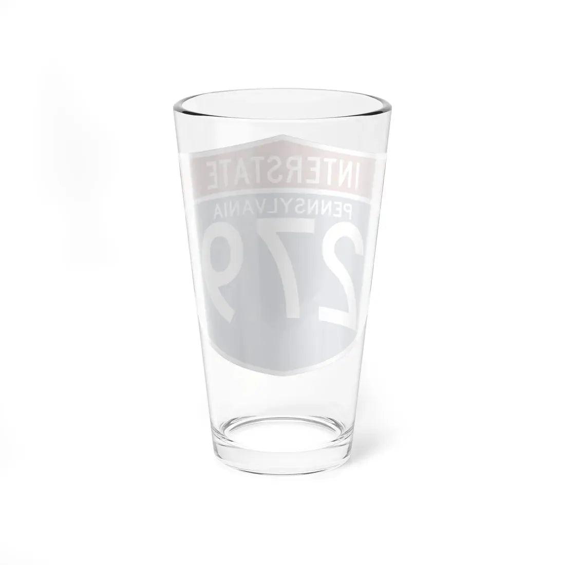 I-279 PA (Pennsylvania) (Road Sign) Pint Glass 16oz - Go Mug Yourself