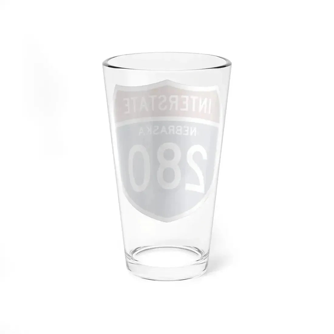 I-280 NE 1957 (Nebraska) (Road Sign) Pint Glass 16oz - Go Mug Yourself