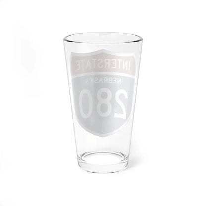 I-280 NE 1957 (Nebraska) (Road Sign) Pint Glass 16oz - Go Mug Yourself