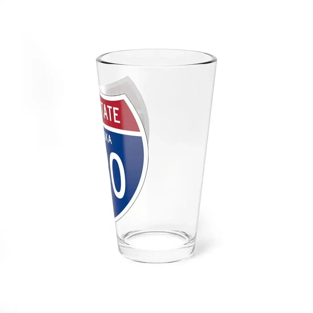 I-280 NE 1957 (Nebraska) (Road Sign) Pint Glass 16oz - Go Mug Yourself