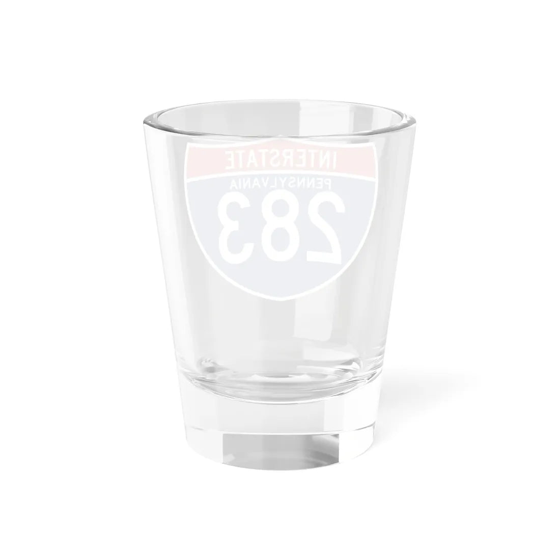 I-283 PA (Pennsylvania) (Road Sign) Shot Glass 1.5oz - Go Mug Yourself