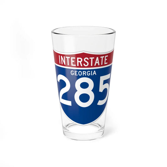 I-285 GA (Georgia) (Road Sign) Pint Glss 16oz 16oz - Go Mug Yourself