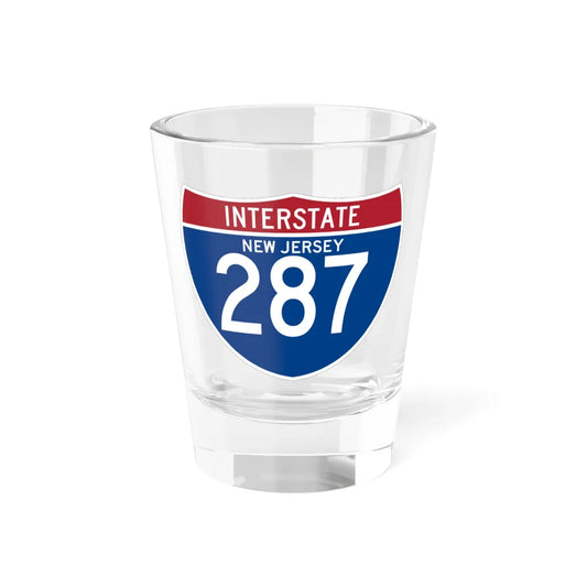 I-287 NJ (New Jersey) (Road Sign) Shot Glass 1.5oz 1.5oz - Go Mug Yourself