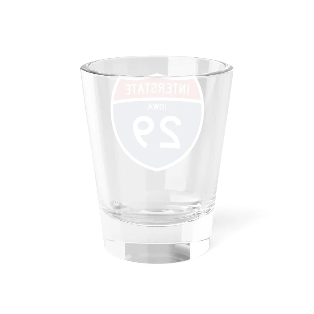 I-29 IA 1957 (Iowa) (Road Sign) Shot Glass 1.5oz - Go Mug Yourself