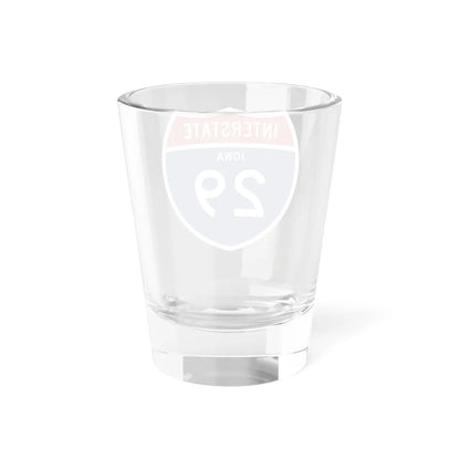 I-29 IA 1957 (Iowa) (Road Sign) Shot Glass 1.5oz - Go Mug Yourself