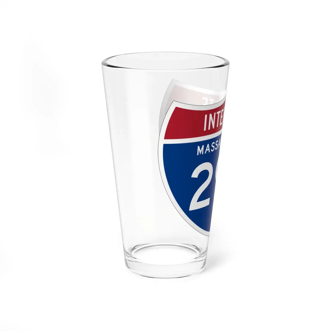 I-290 MA 1961 (Massachusetts) (Road Sign) Pint Glass 16oz - Go Mug Yourself