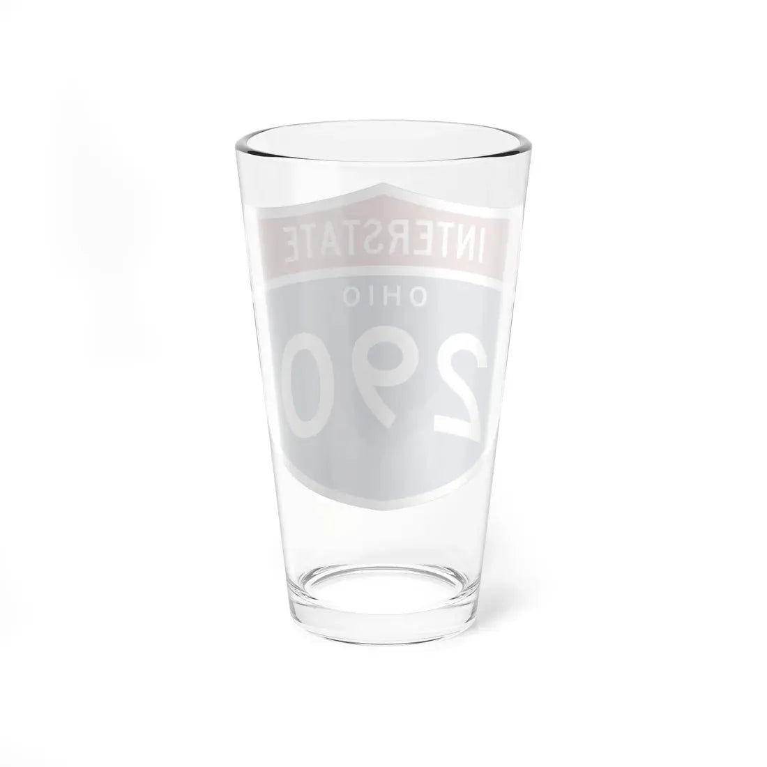 I-290 OH 1961 (Ohio) (Road Sign) Pint Glass 16oz - Go Mug Yourself
