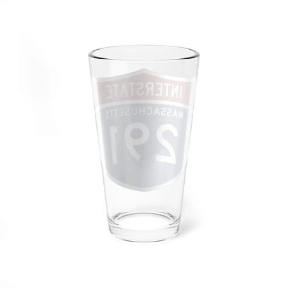 I-291 MA 1961 (Massachusetts) (Road Sign) Pint Glss 16oz - Go Mug Yourself
