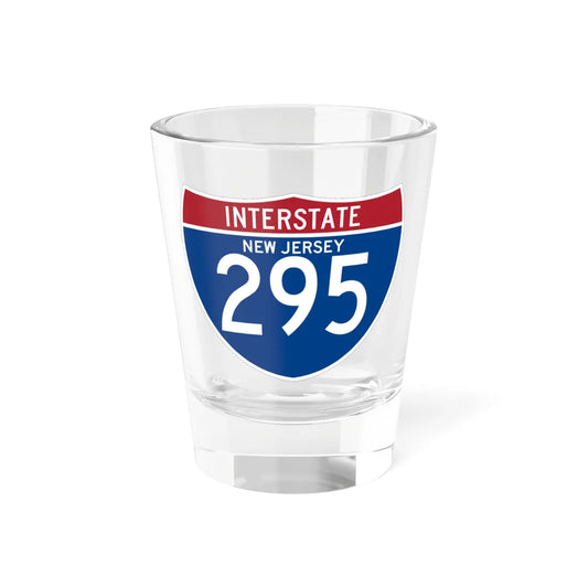 I-295 NJ (New Jersey) (Road Sign) Shot Glass 1.5oz 1.5oz - Go Mug Yourself