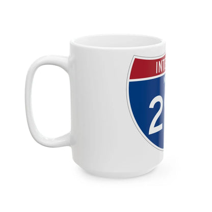 I-295 NV Metric (Nevada) (Road Sign) White Coffee Mug - Go Mug Yourself
