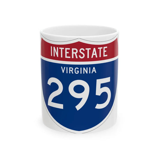 I-295 VA 1961 (Virginia) (Road Sign) White Coffee Mug 11oz - Go Mug Yourself