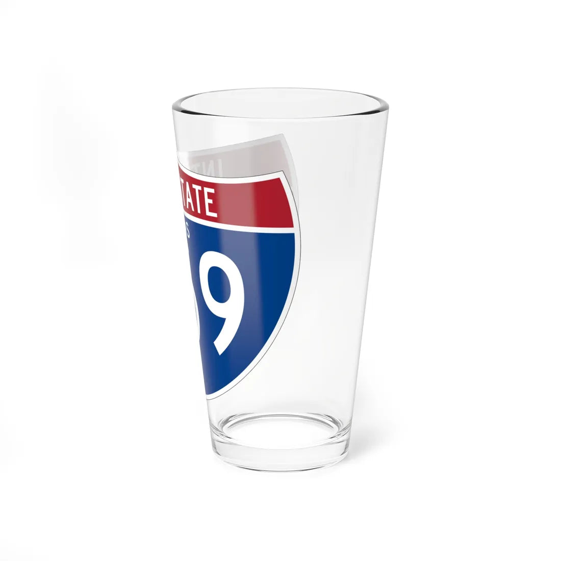 I-369 TX (Texas) (Road Sign) Pint Glss 16oz - Go Mug Yourself