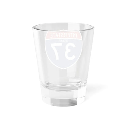I-37 TX (Texas) (Road Sign) Shot Glass 1.5oz - Go Mug Yourself